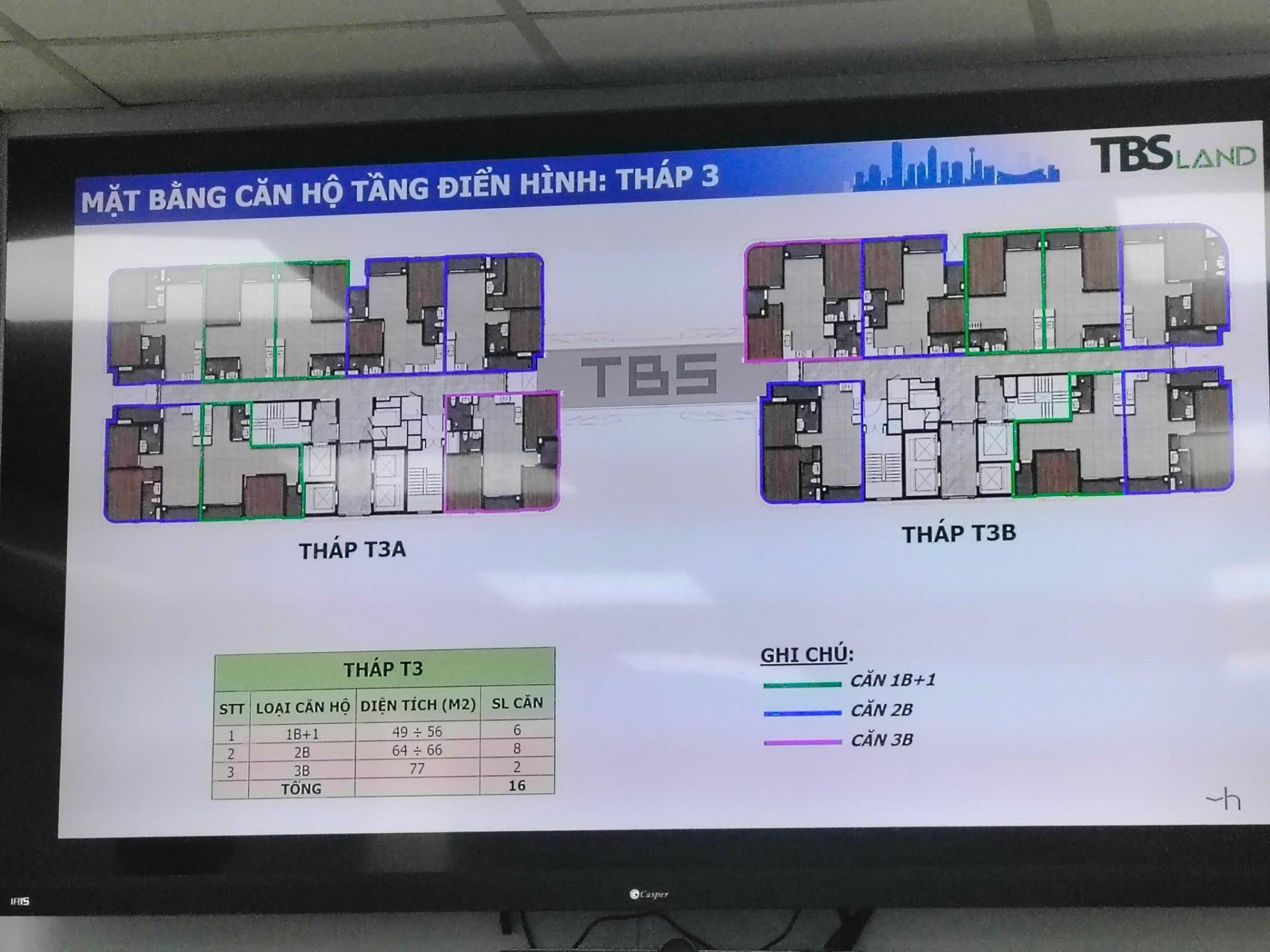căn hộ TBS Studio